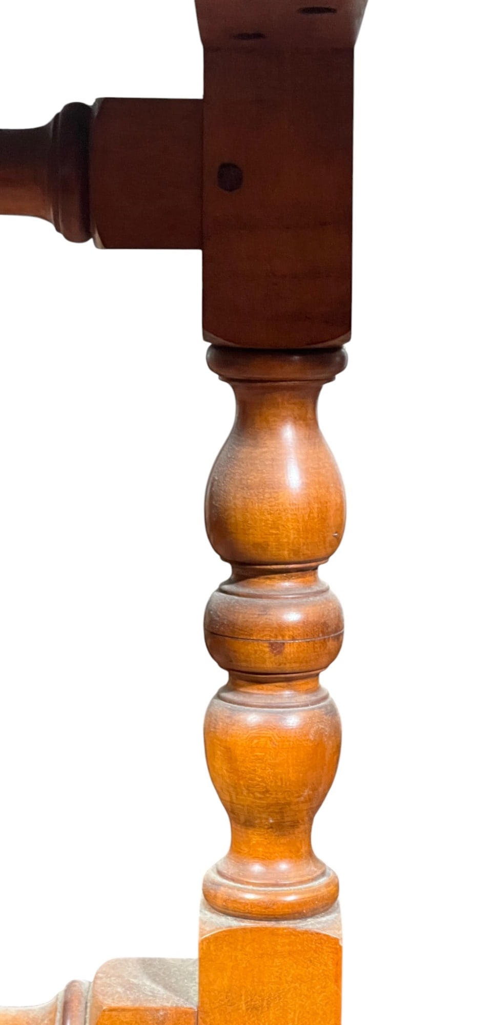 WALLACE NUTTING BLOCK SIGNED TAVERN TABLE - 4