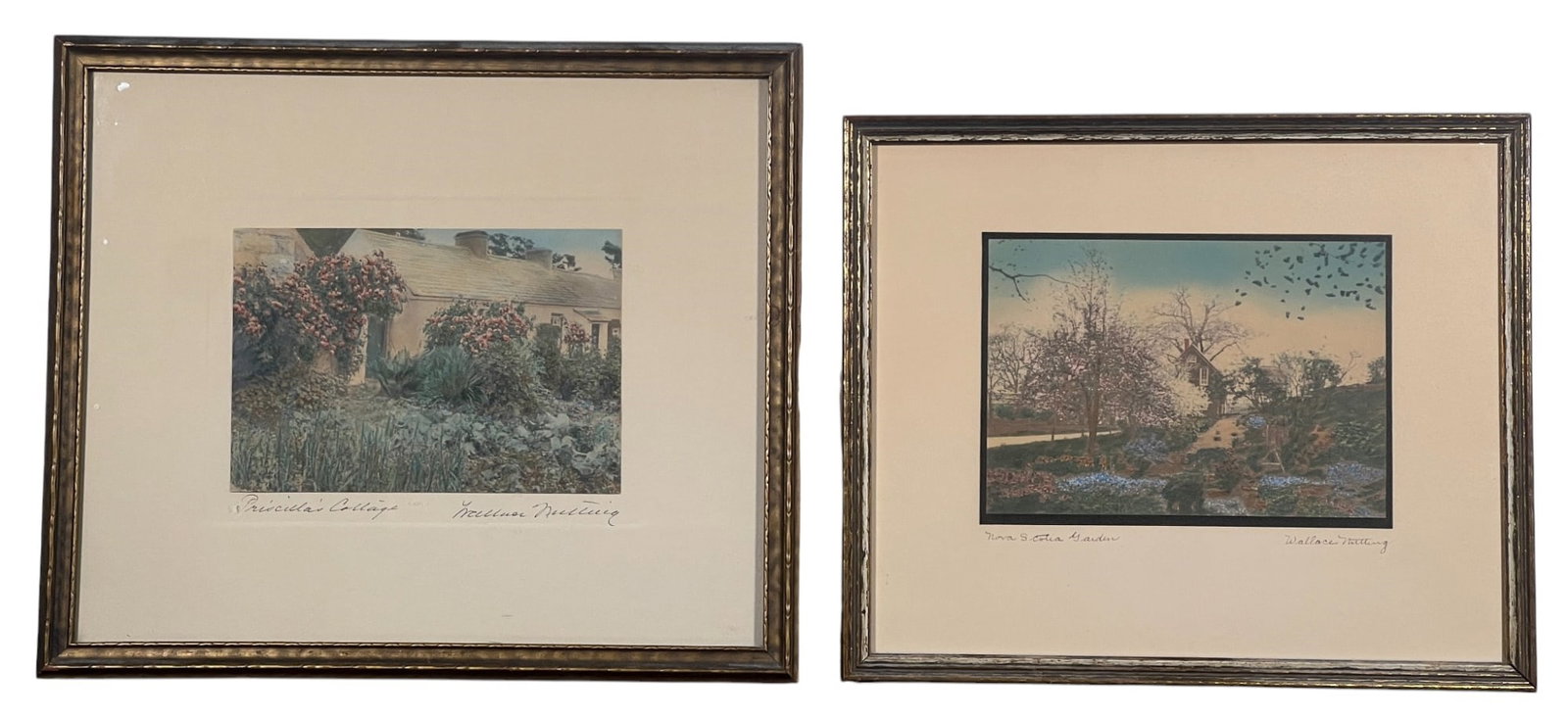 WALLACE NUTTING (1861-1941) Two Works (1 of 8)