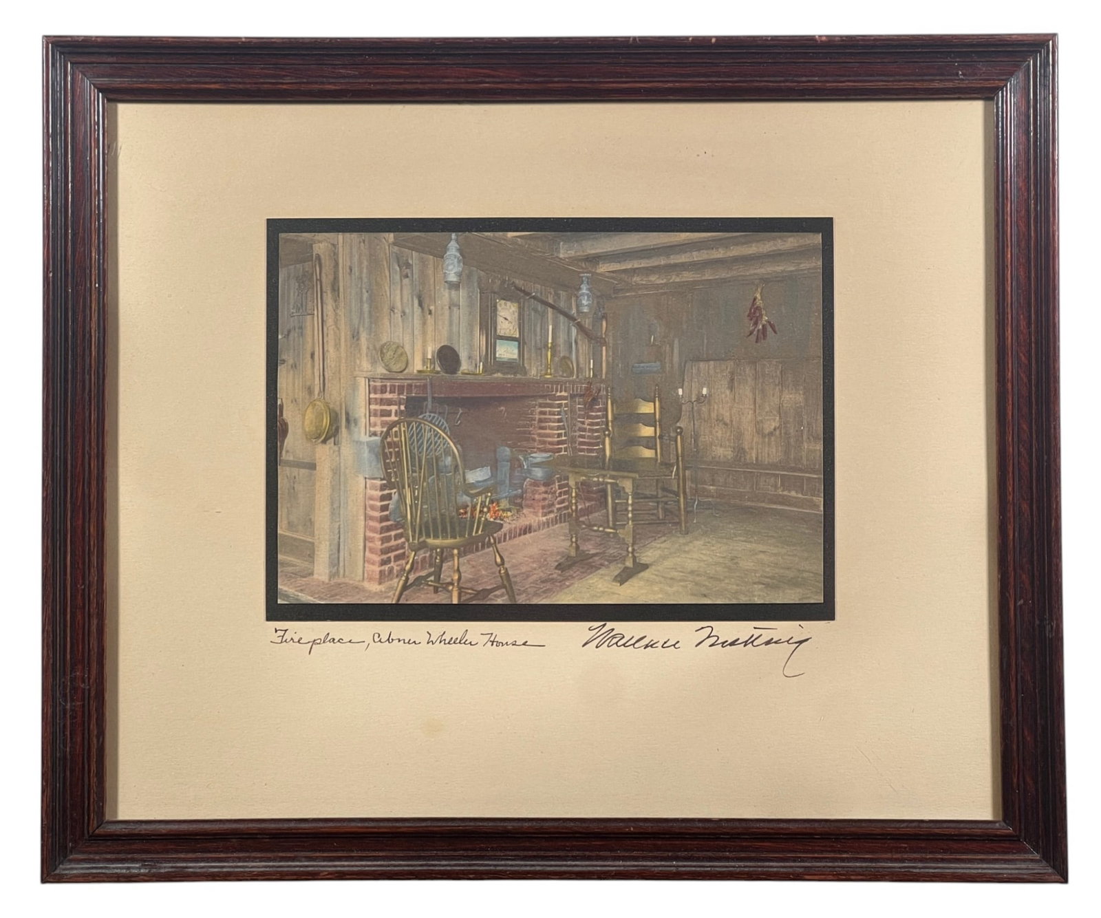 WALLACE NUTTING (1861-1941) Framingham, MA Scene (1 of 5)