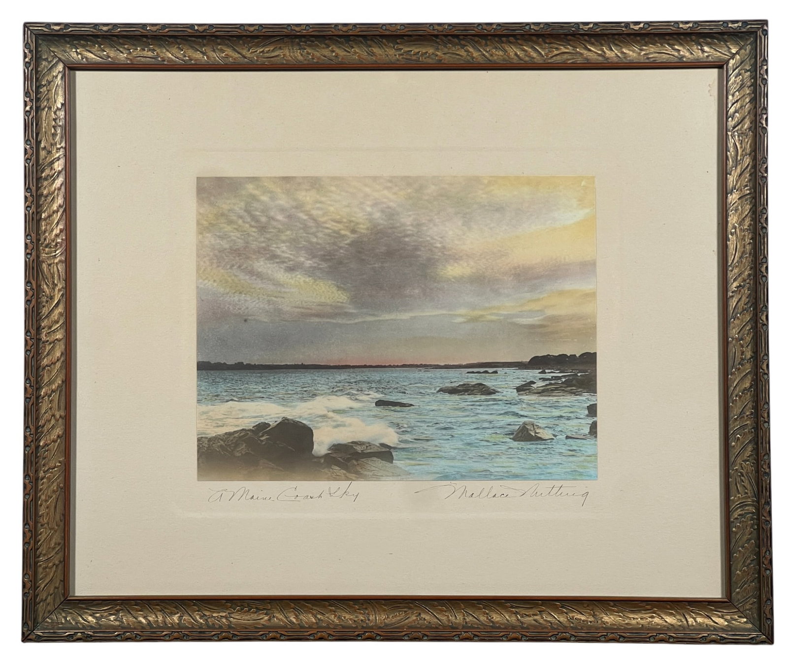 WALLACE NUTTING (1861-1941) Maine Coast (1 of 6)