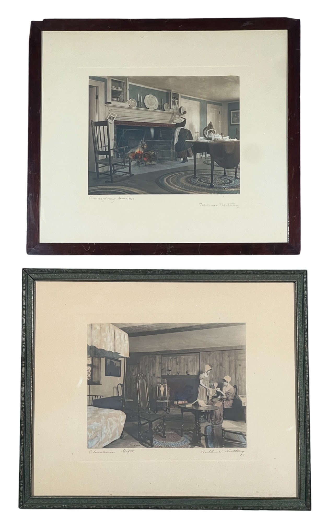 WALLACE NUTTING (1861-1941) Two Holiday Works (1 of 11)