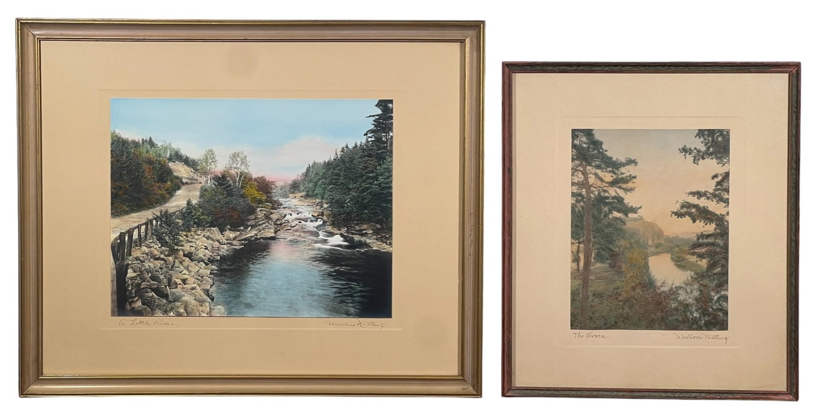 WALLACE NUTTING (1861-1941) Two Works (1 of 10)