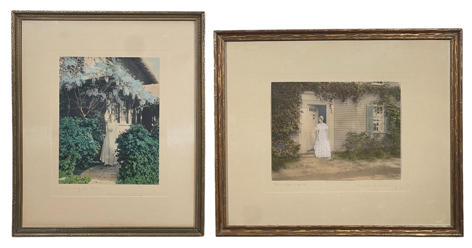 WALLACE NUTTING (1861-1941) Two Works (1 of 9)