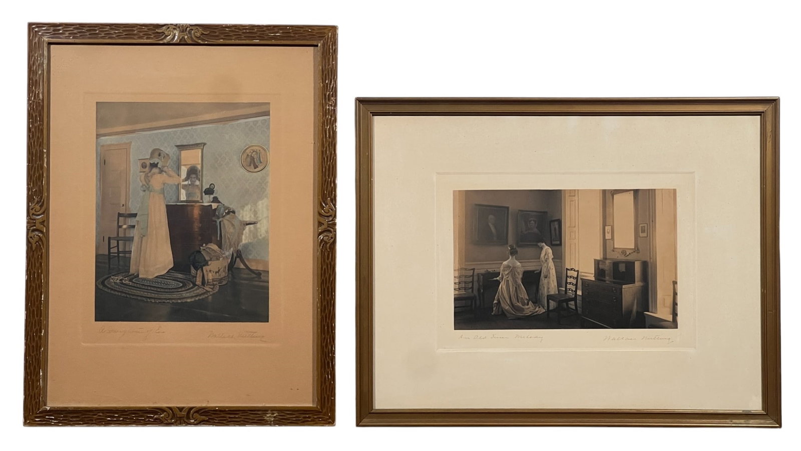 WALLACE NUTTING (1861-1941) Two Works (1 of 9)