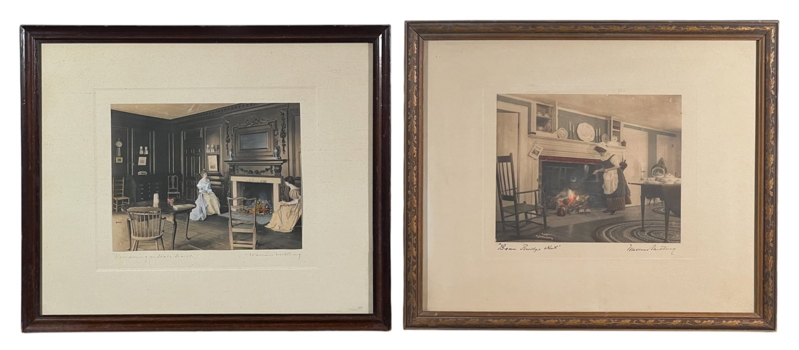 WALLACE NUTTING (1861-1941) Two Works (1 of 9)