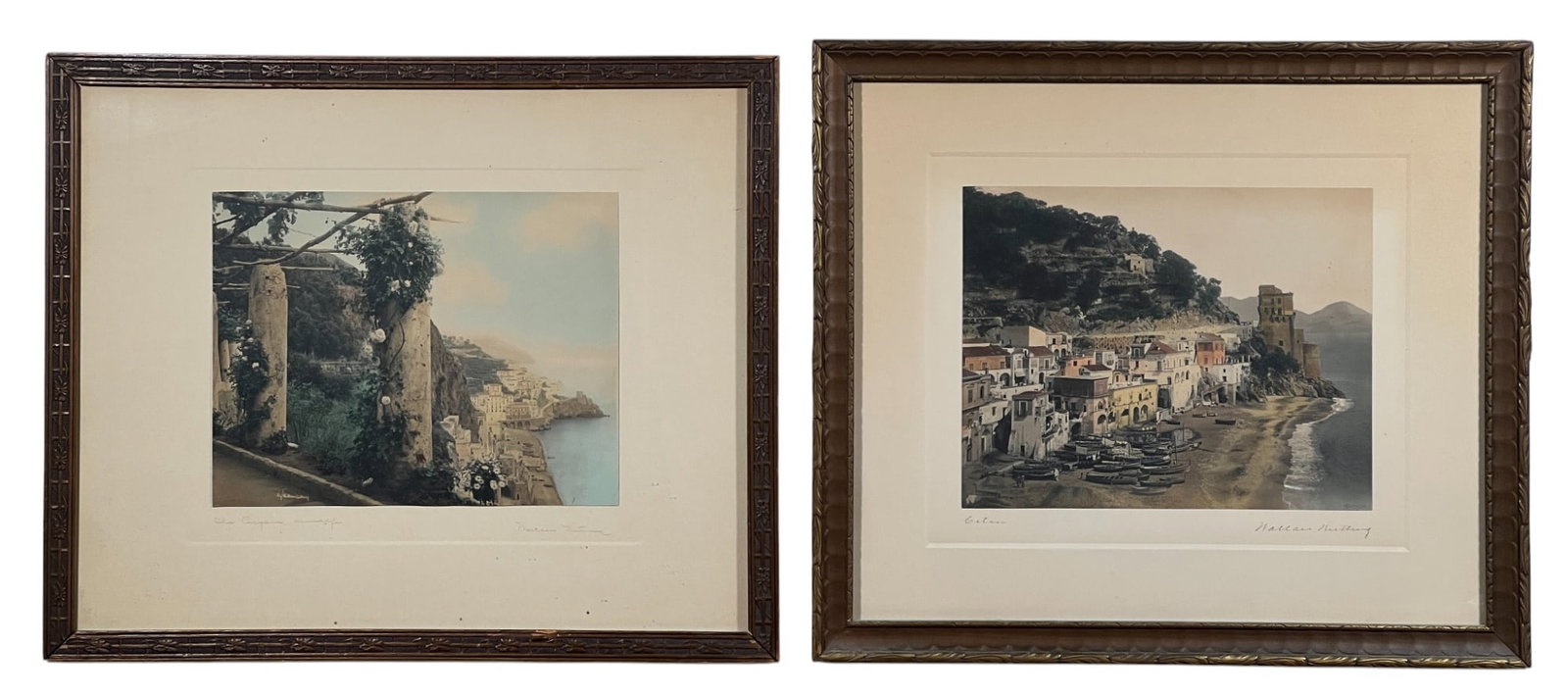 WALLACE NUTTING (1861-1941) Two Italian Works (1 of 9)