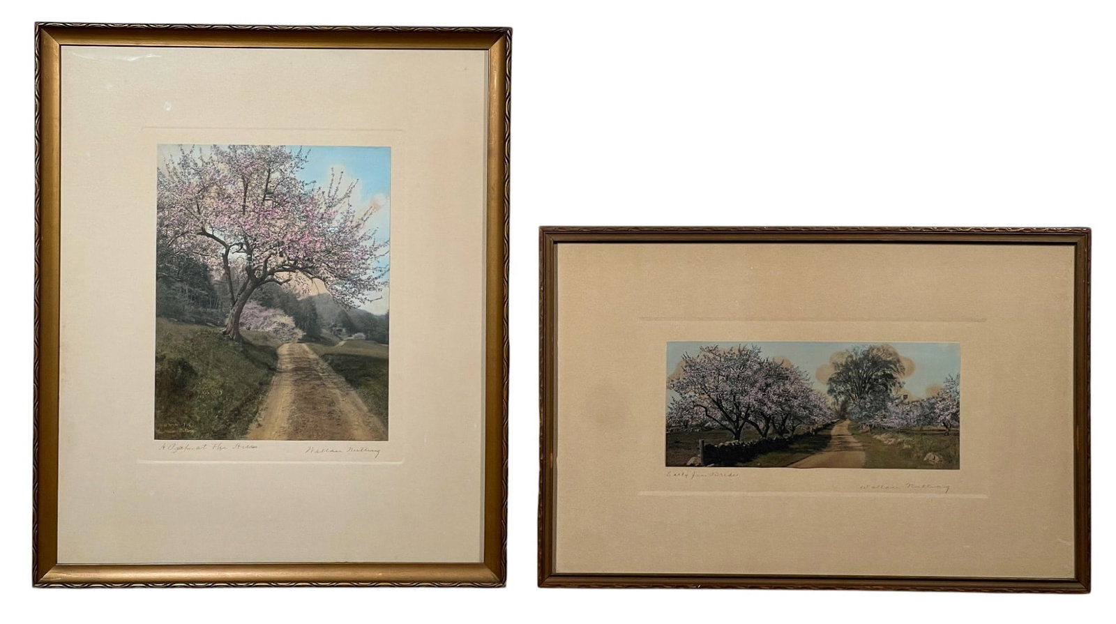 WALLACE NUTTING (1861-1941) Two Works (1 of 9)