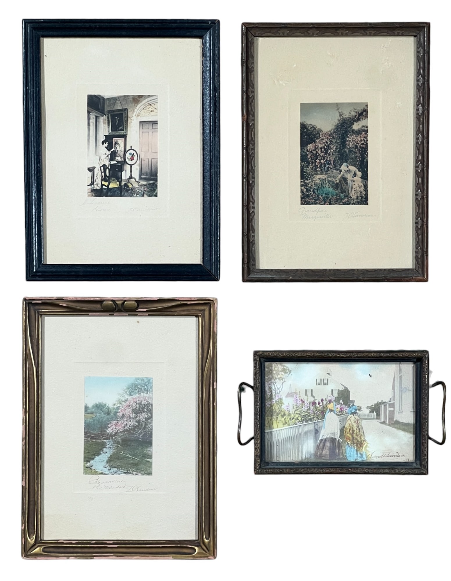 DAVID DAVIDSON (1881-1966) Four Miniature Works (1 of 12)