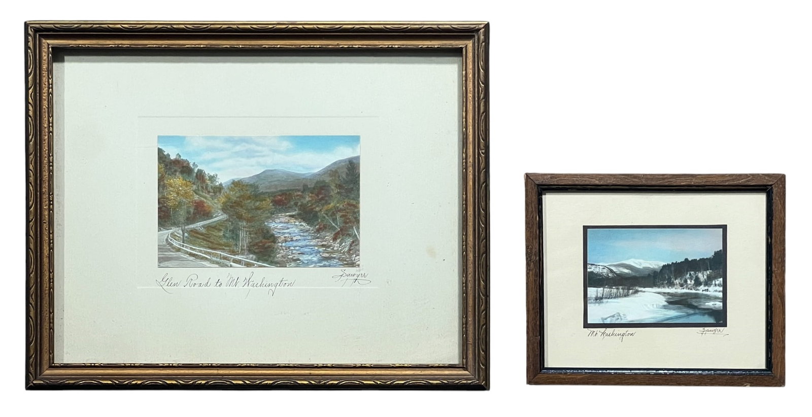 CHARLES HENRY SAWYER (1868-1954) Mt. Washington (1 of 5)