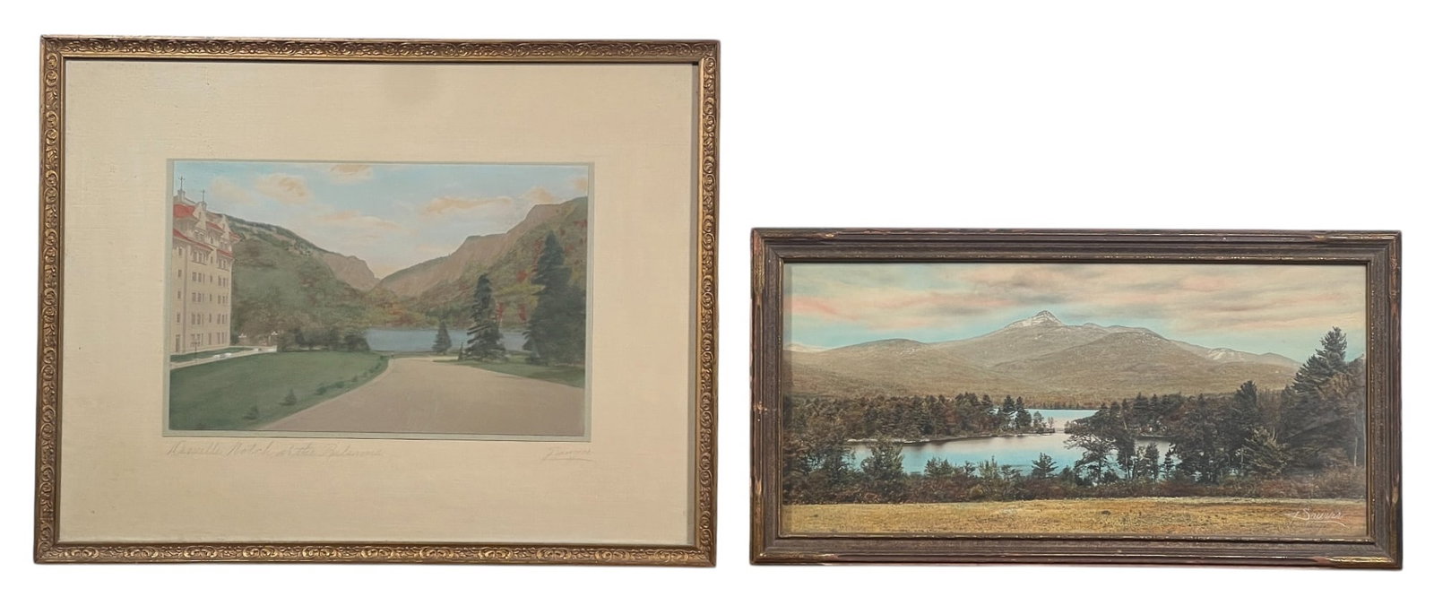 CHARLES HENRY SAWYER (1868-1954) Two NH Works (1 of 7)