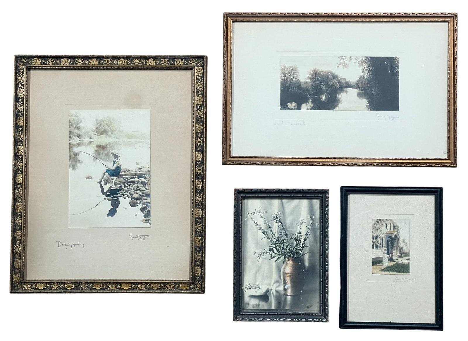 CHARLES R. HIGGINS (1867-1930) Four Works (1 of 8)