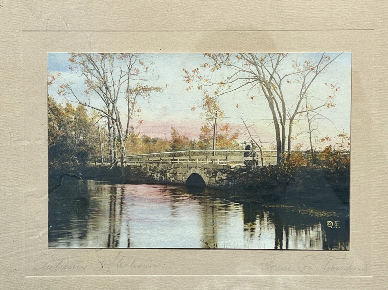 FLORENCE THOMPSON (19th/20th c) Three Works - 2