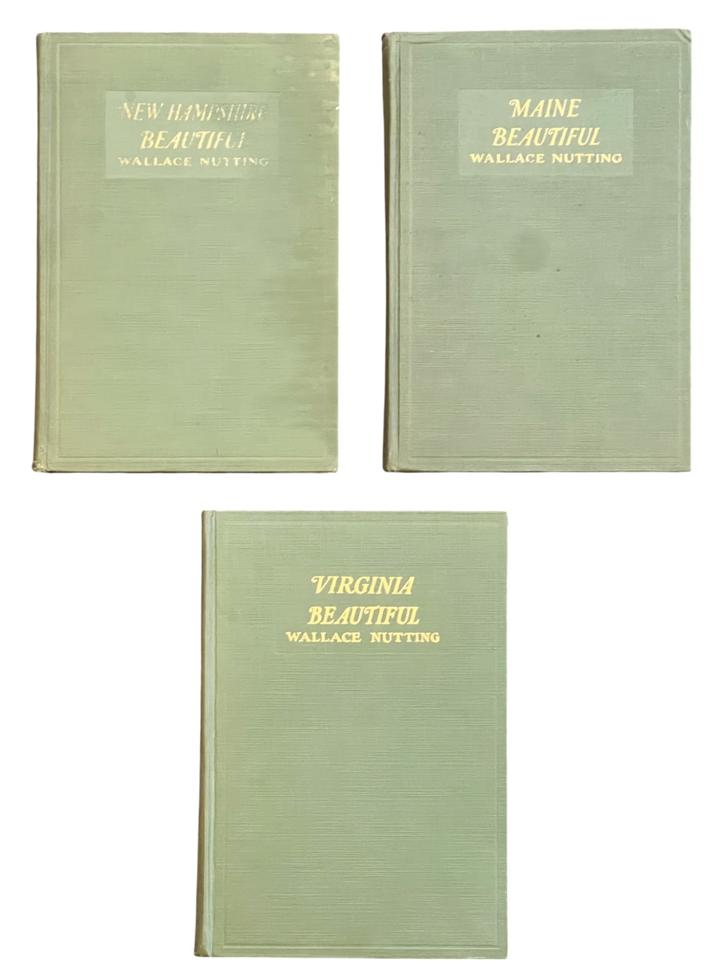 (3) WALLACE NUTTING FIRST EDITION BOOKS (1 of 19)