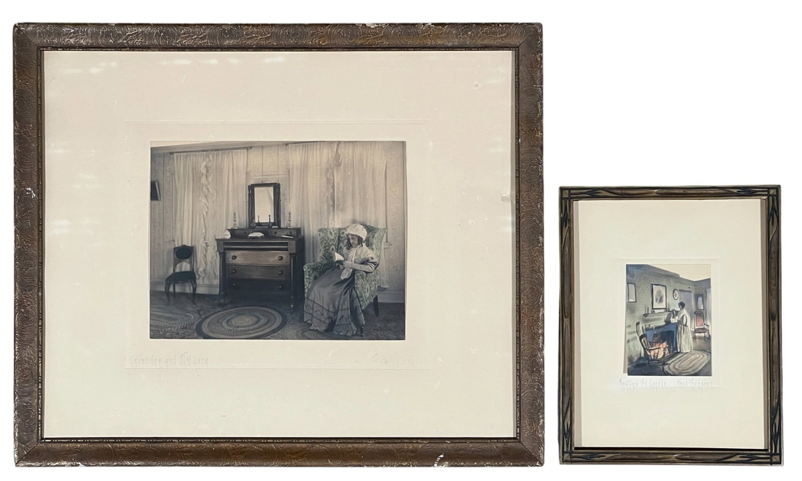 FRED THOMPSON (1844-1909) Two Works (1 of 9)