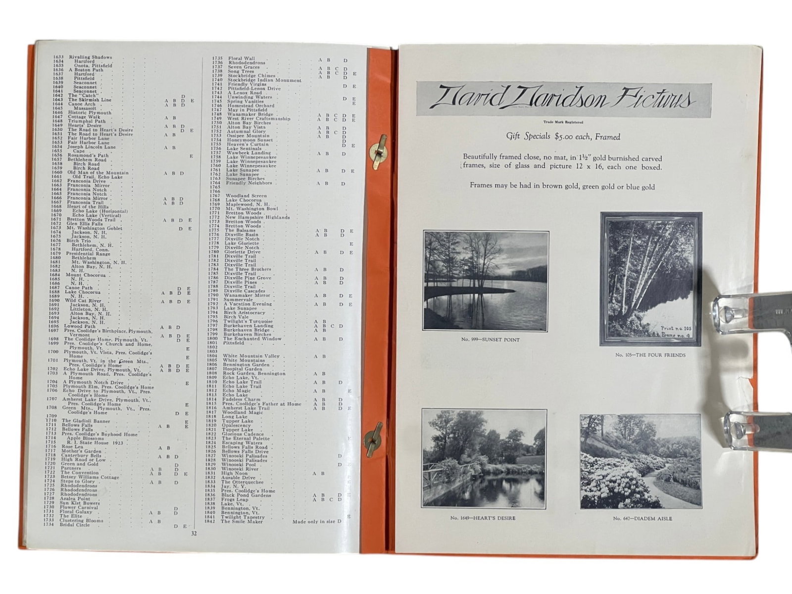 (2) DAVID DAVIDSON CATALOGS - 7