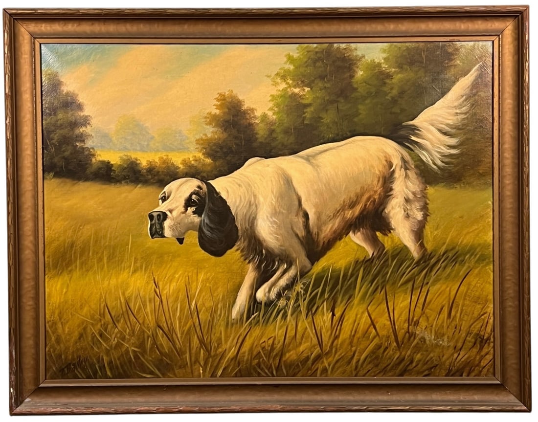 T. BAILEY (19th/20th c) "POINTER" (1 of 9)