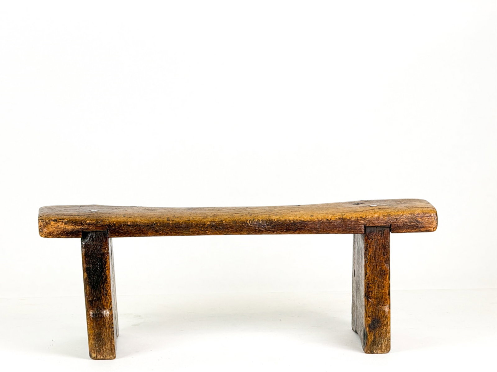 (19th c) PRIMITIVE STOOL - 5
