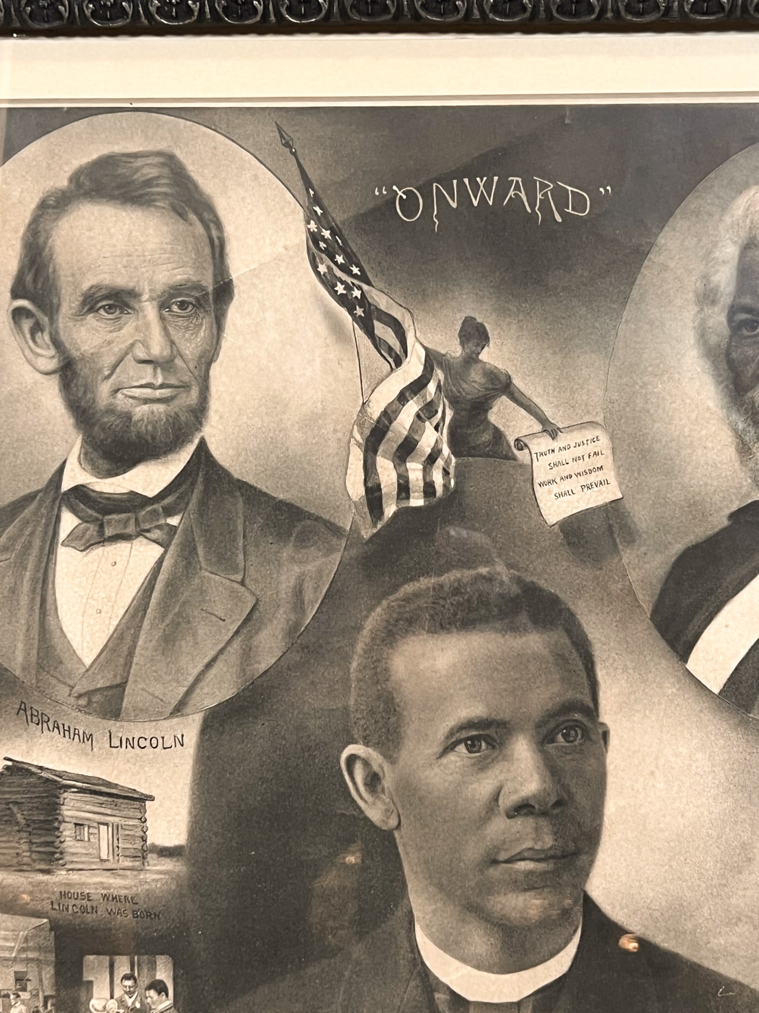 W.L. HASKELL 1903 "ONWARD" POSTER - 11