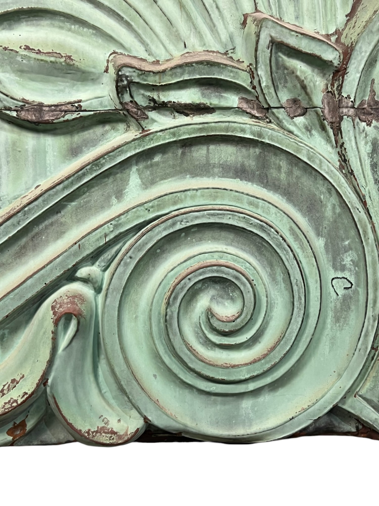 LARGE COPPER ARCHITECTURAL FRAGMENT - 3
