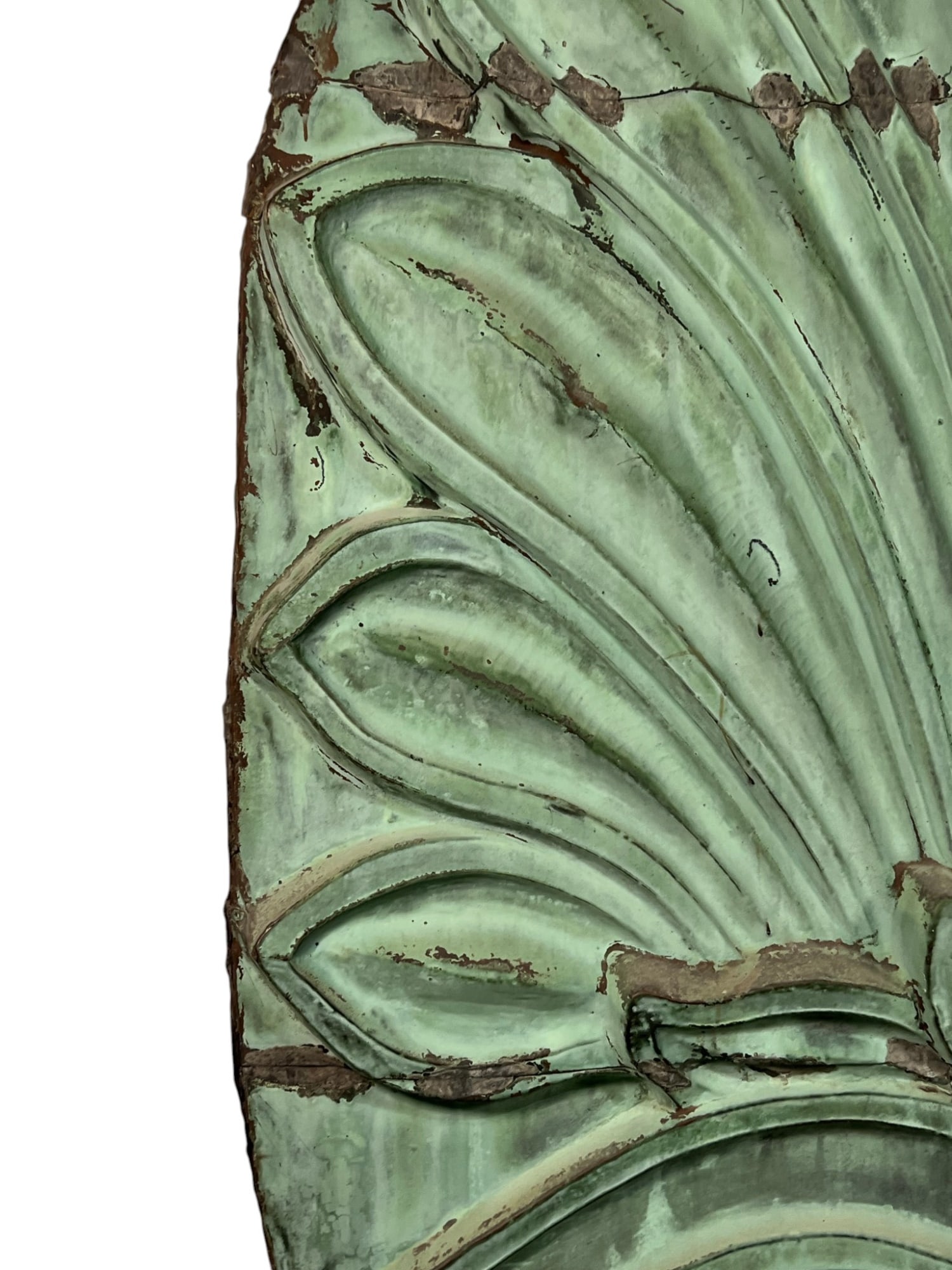 LARGE COPPER ARCHITECTURAL FRAGMENT - 4