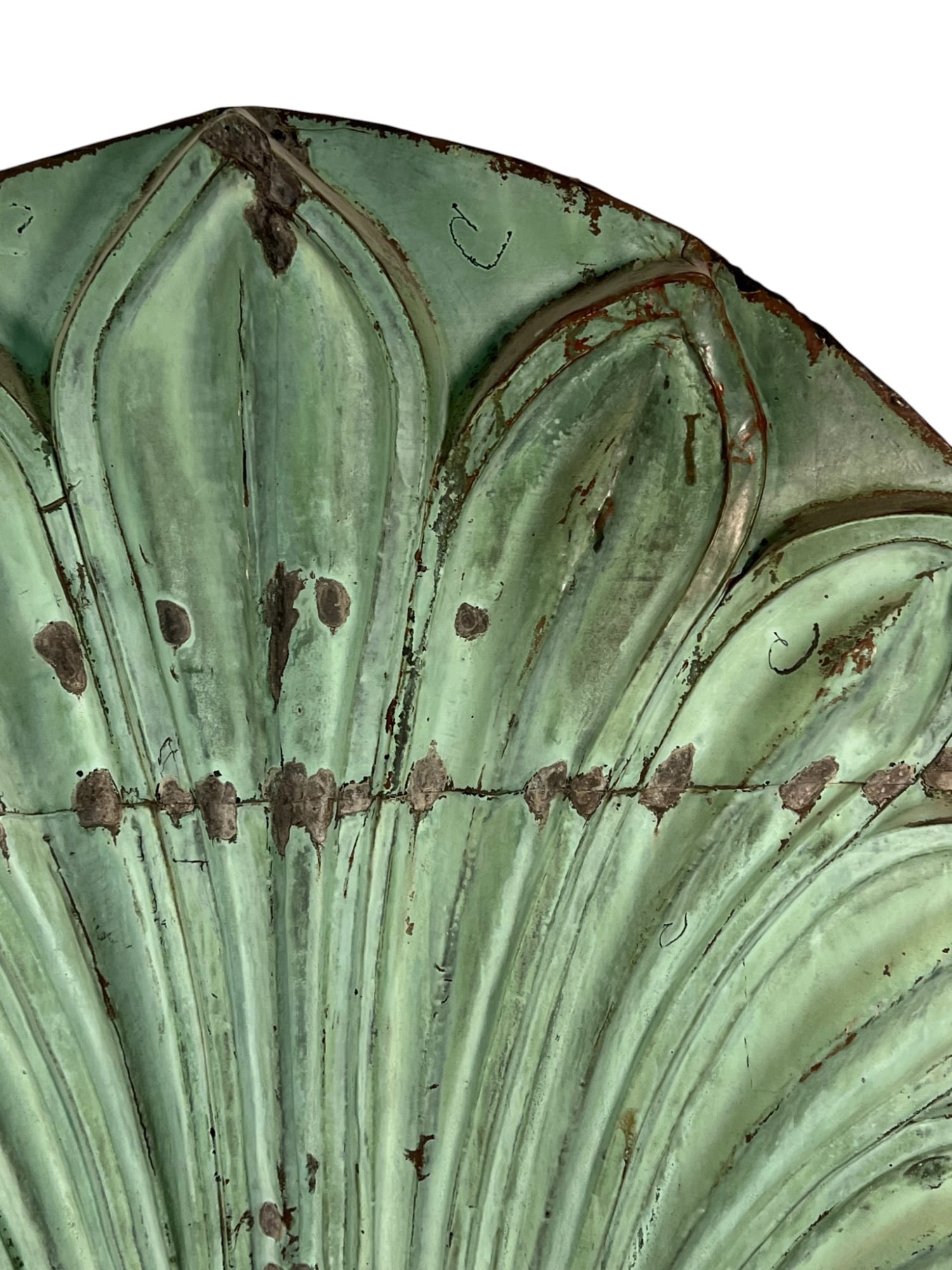 LARGE COPPER ARCHITECTURAL FRAGMENT - 6