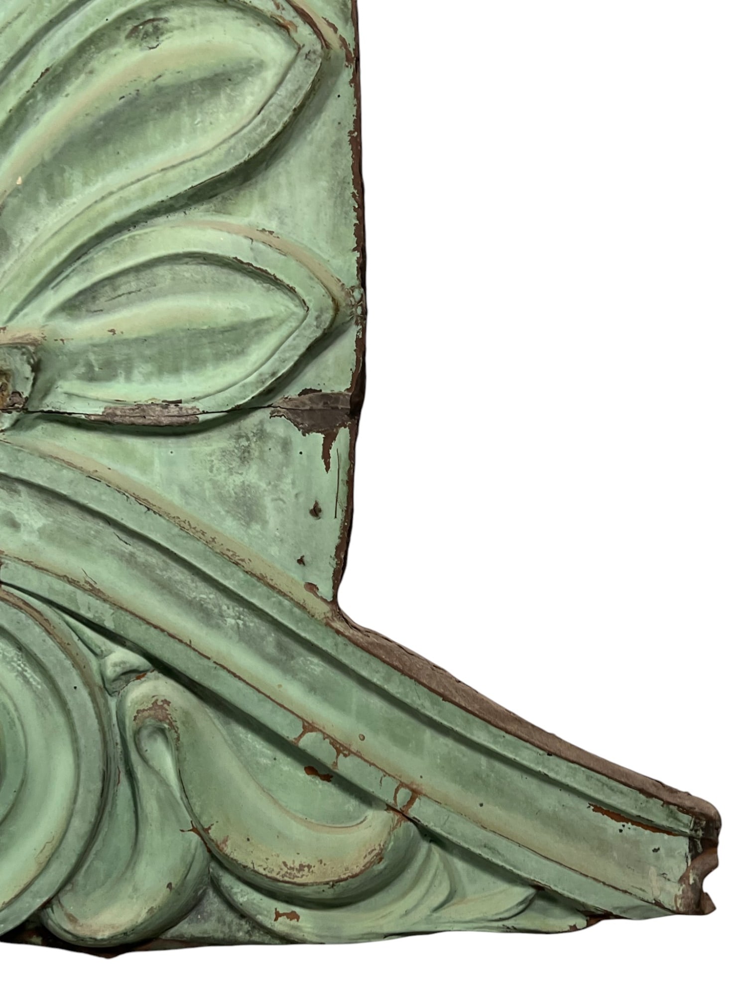 LARGE COPPER ARCHITECTURAL FRAGMENT - 7