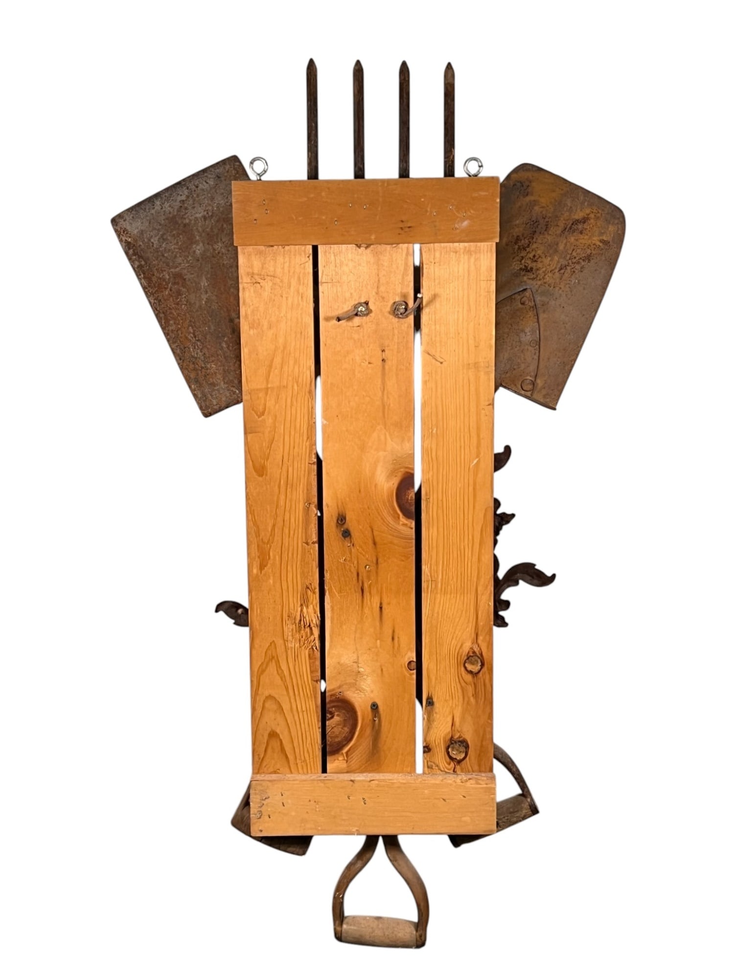 VINTAGE RUSTIC ART WALL HANGING - 6