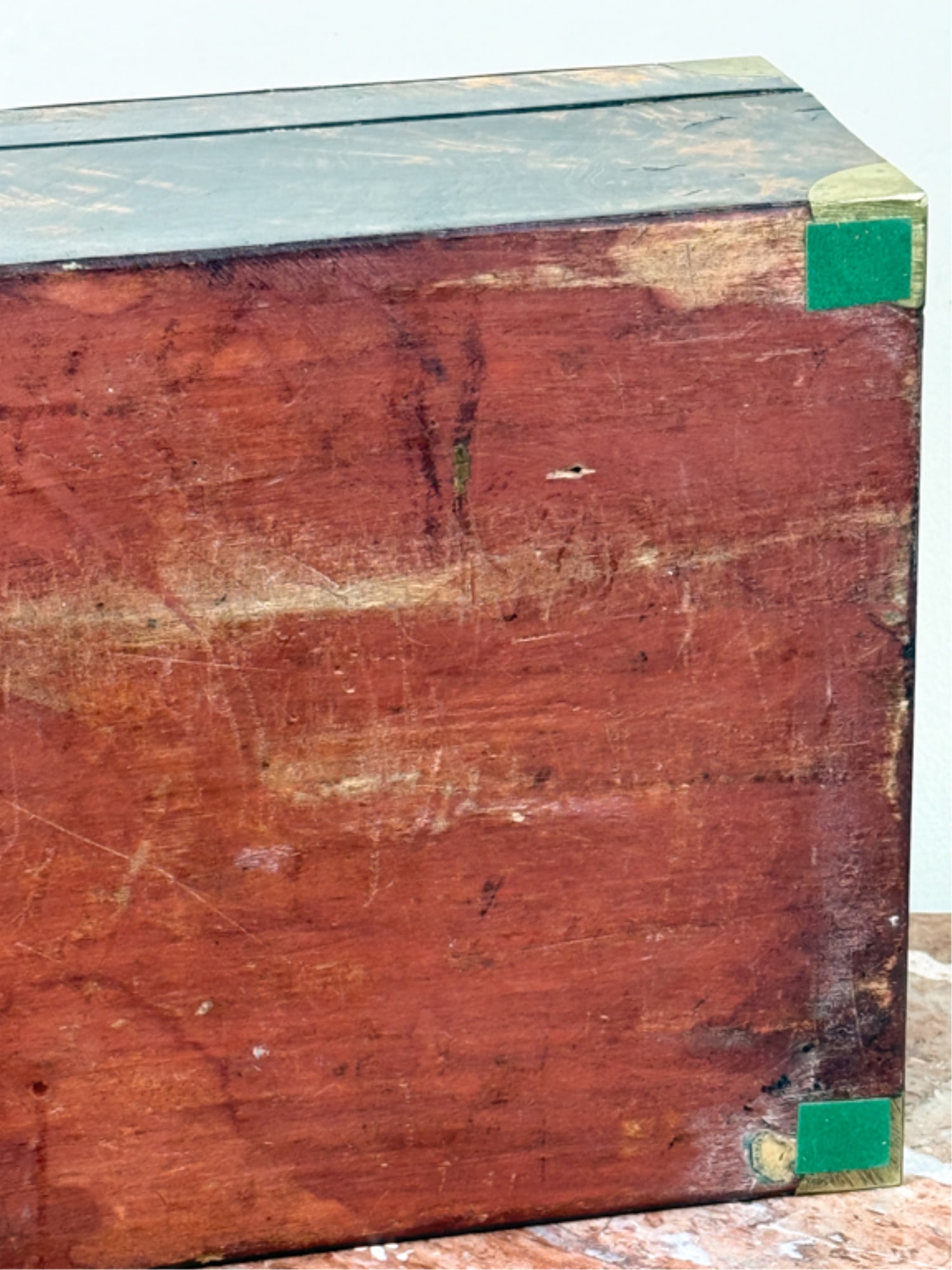 (19thc) BURLWOOD DOCUMENT BOX - 10
