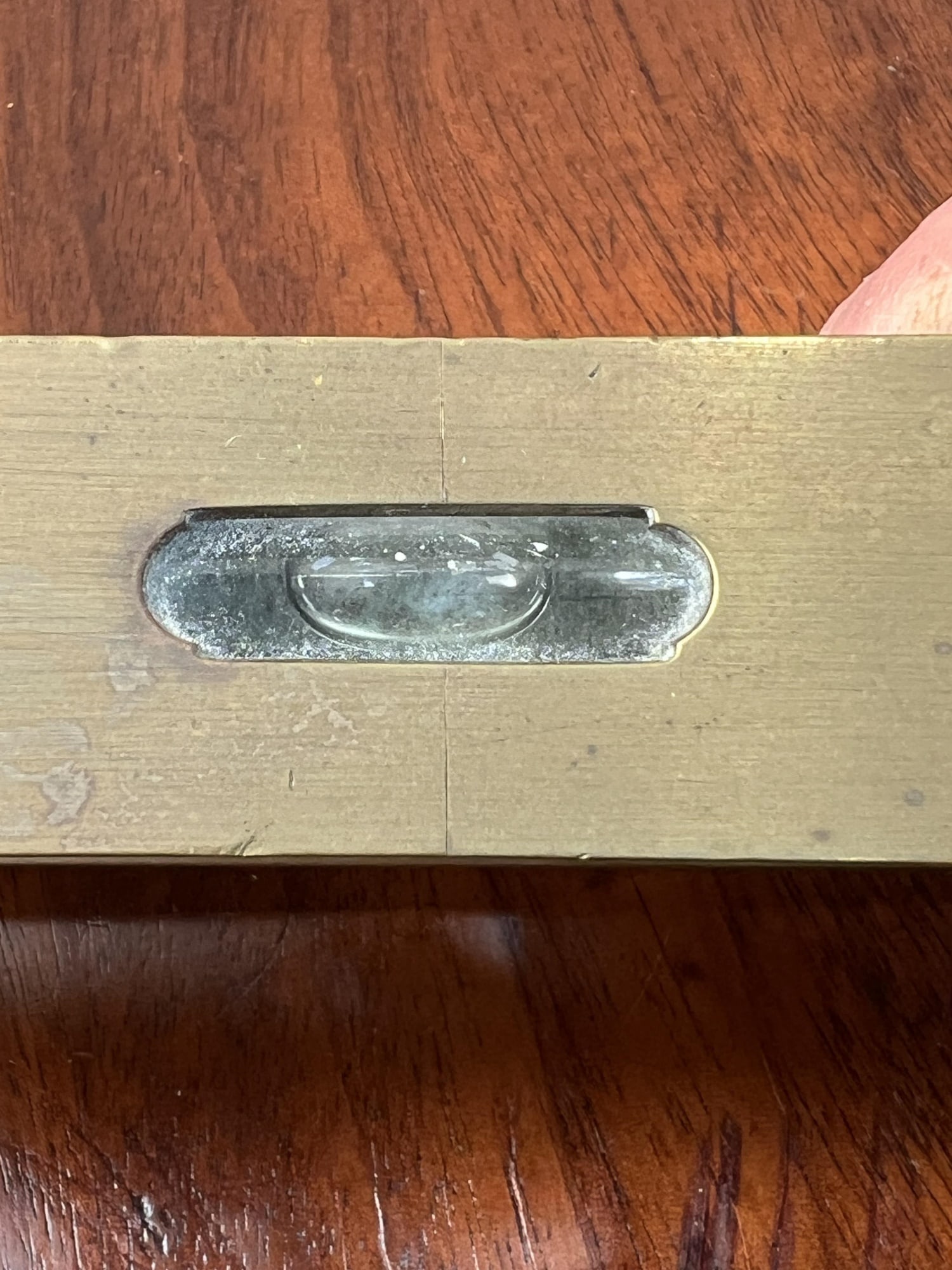 EXCEPTIONAL E.A. HOWE BRASS DOUBLE LEVEL - 8