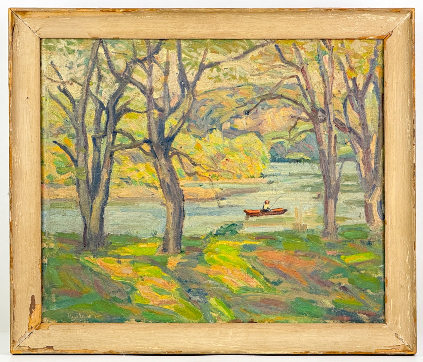 SAMUEL BAKER (1882-1967) "DELAWARE RIVER" (1 of 15)
