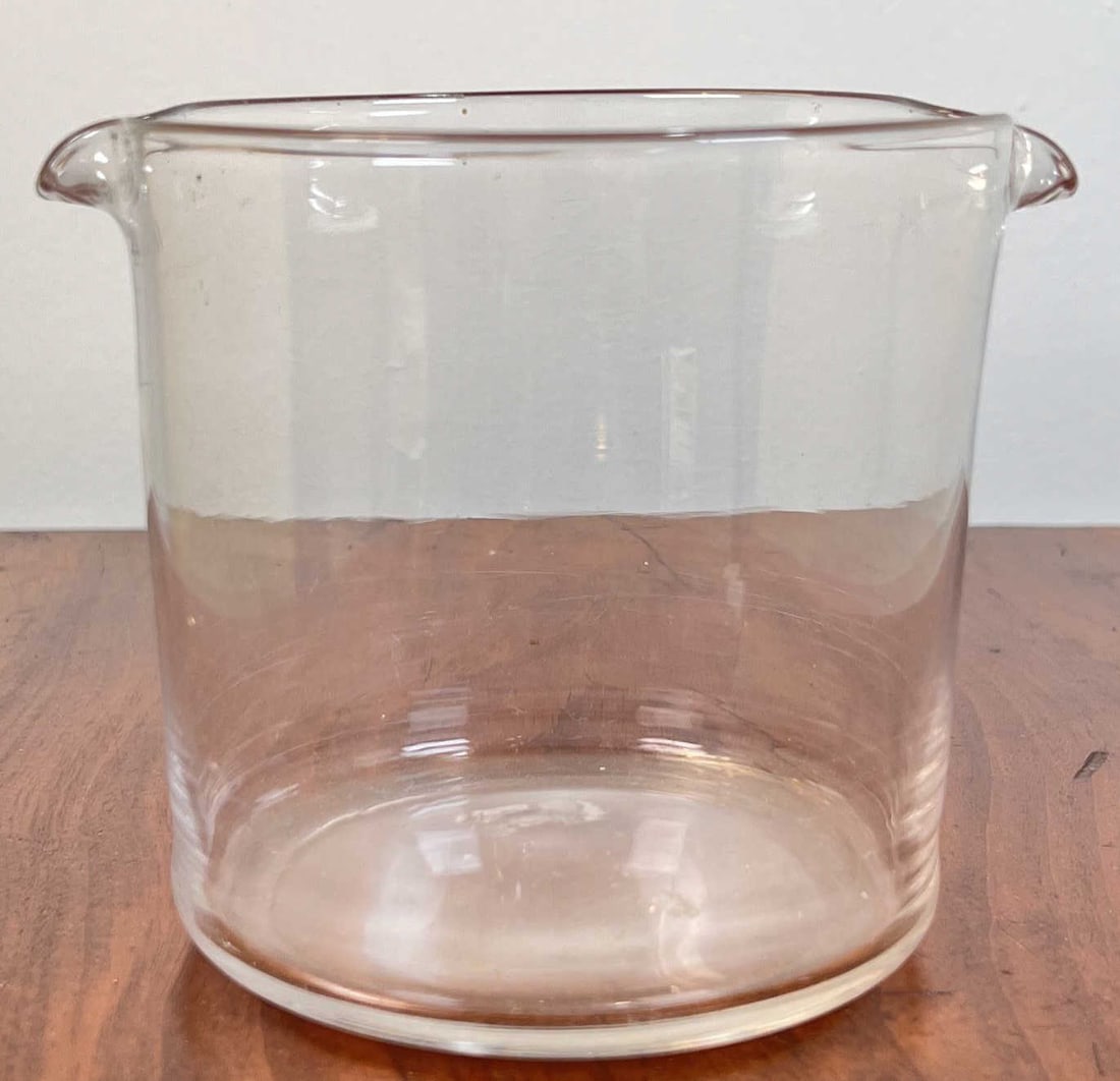 PERIOD GEORGIAN WINE RINSER: Made in England. 4 1/2" tall