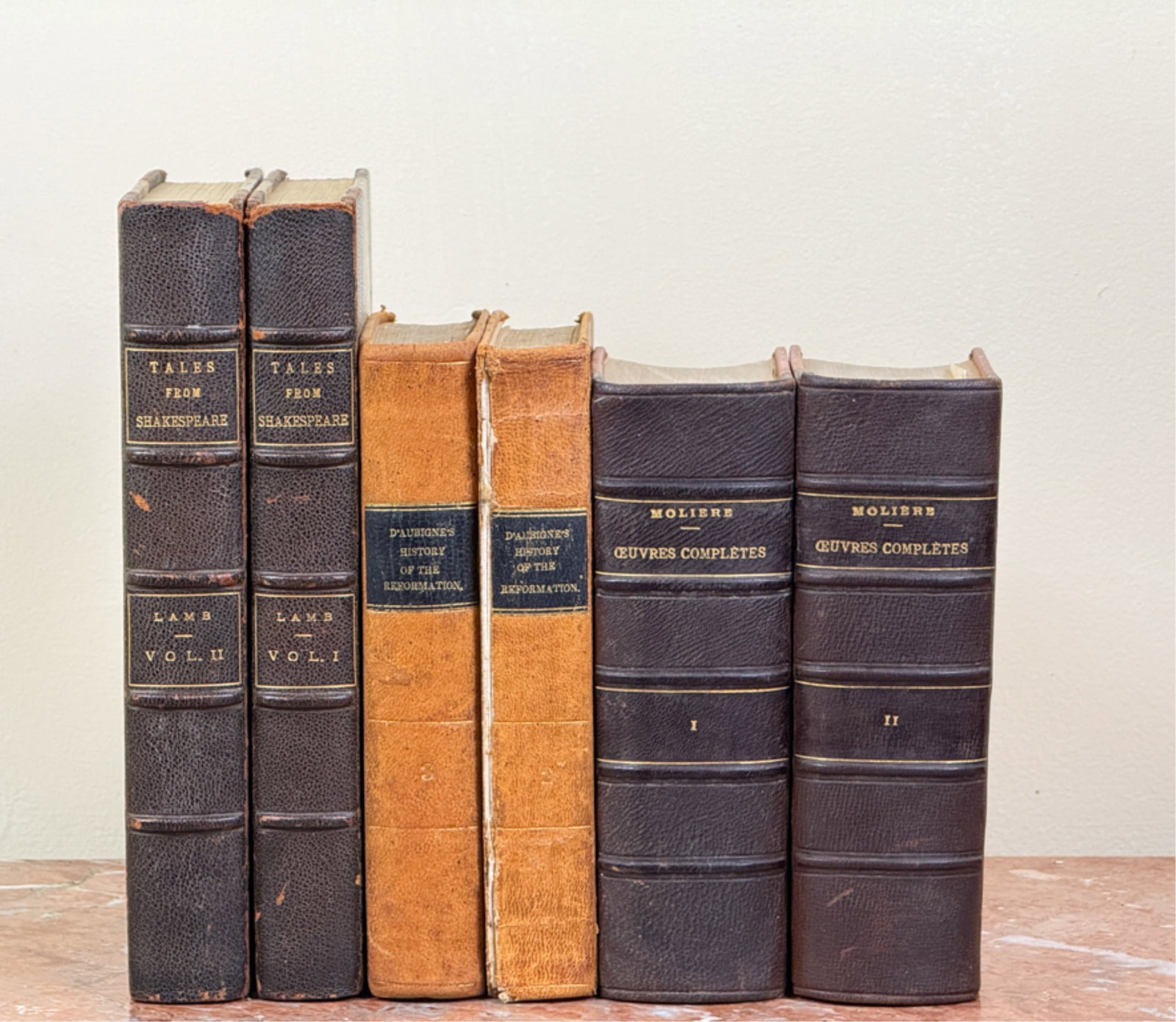 GROUPING BOOKS: SHAKESPEARE, MOLIERE, ETC (1 of 12)