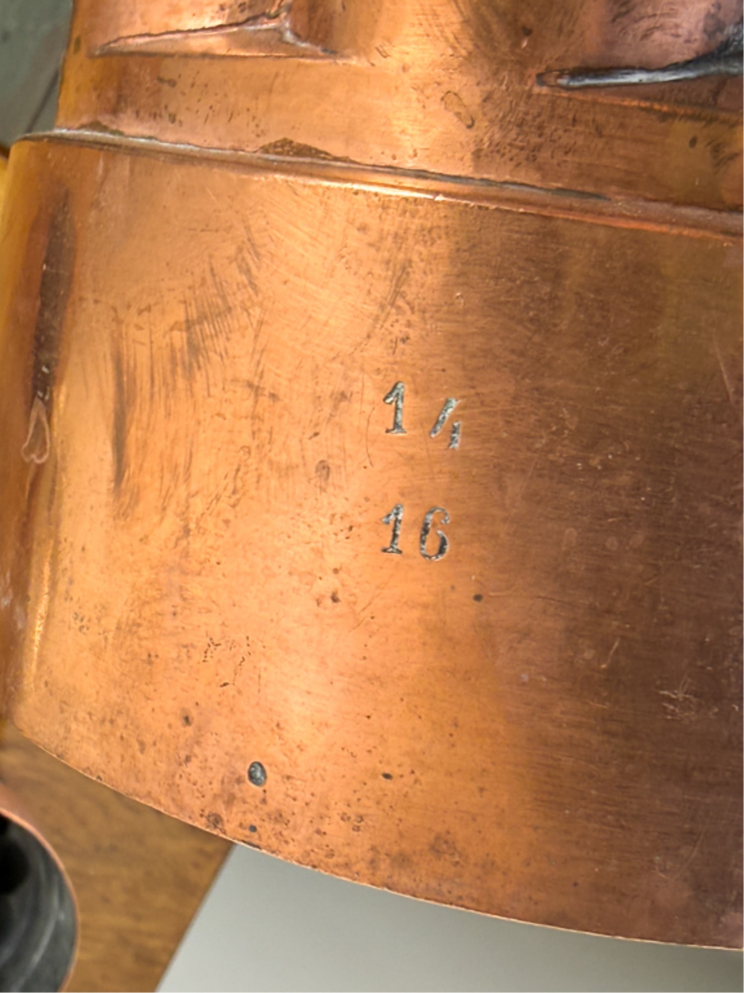 GROUP (5) COPPER CAKE/PUDDING MOLDS - 10