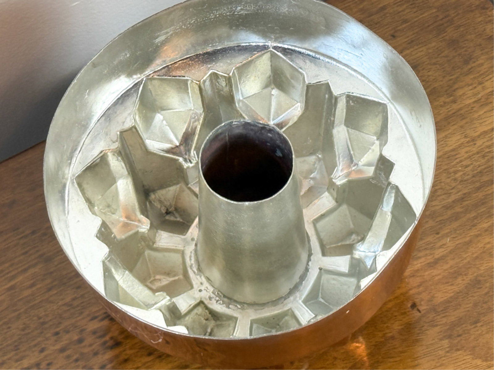 GROUP (5) COPPER CAKE/PUDDING MOLDS - 9