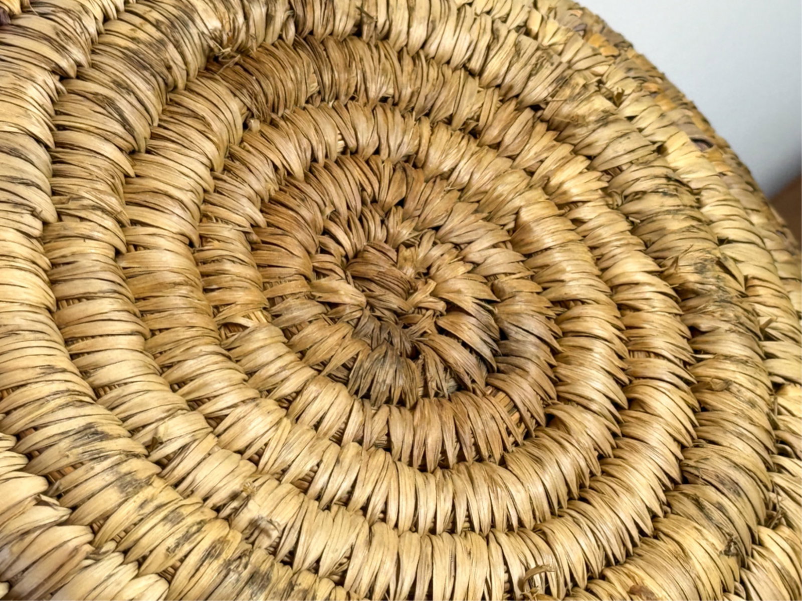 (2) COILED VICTORIAN BASKETS - 7