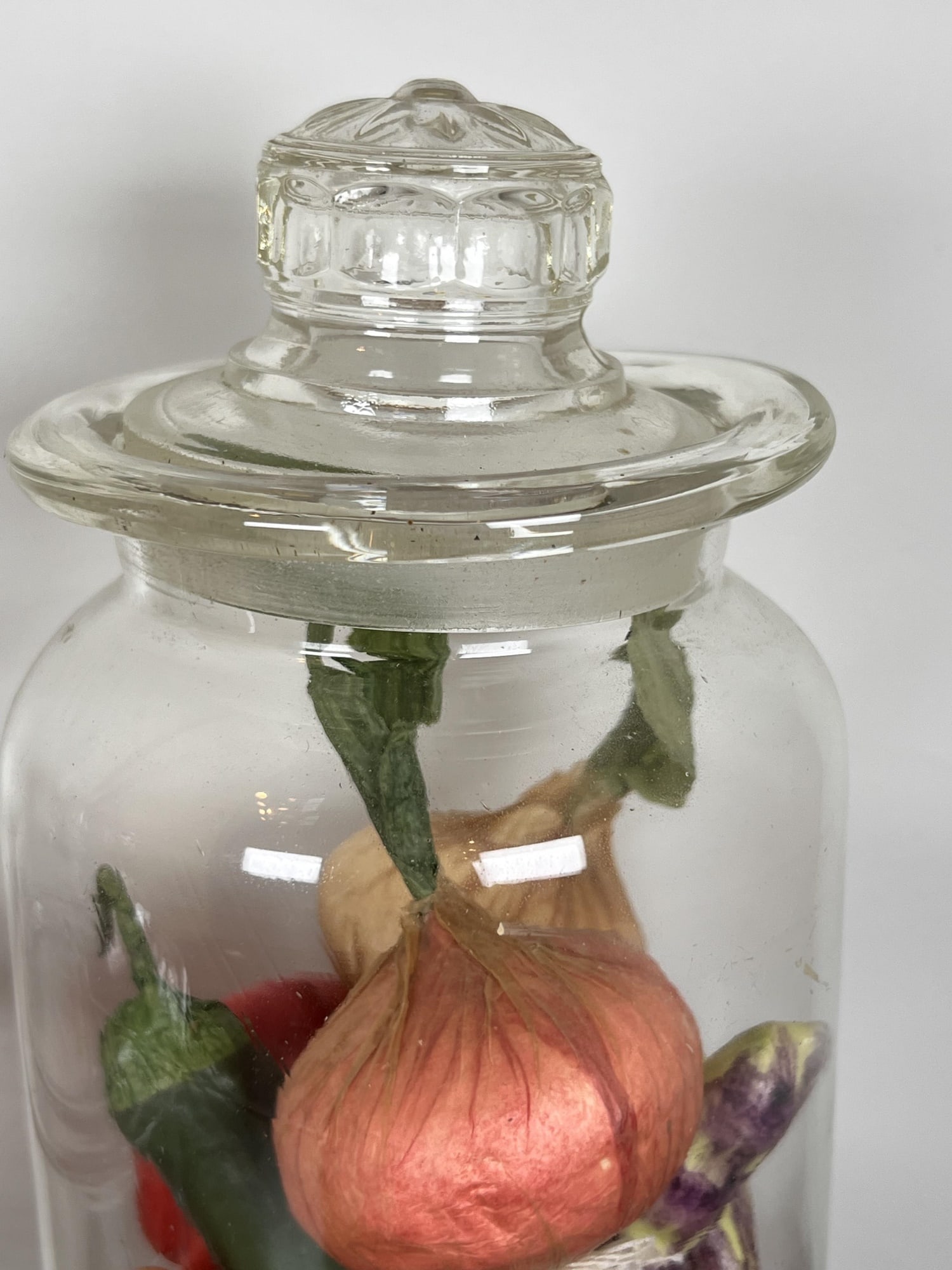 (3) (19th c) PHARMACY STORAGE JARS - 3