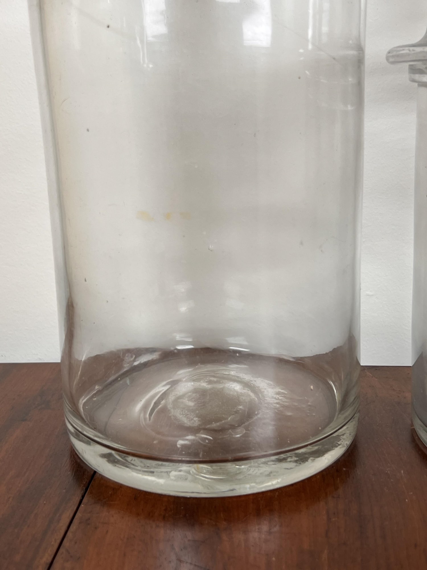 (3) (19th c) PHARMACY STORAGE JARS - 9