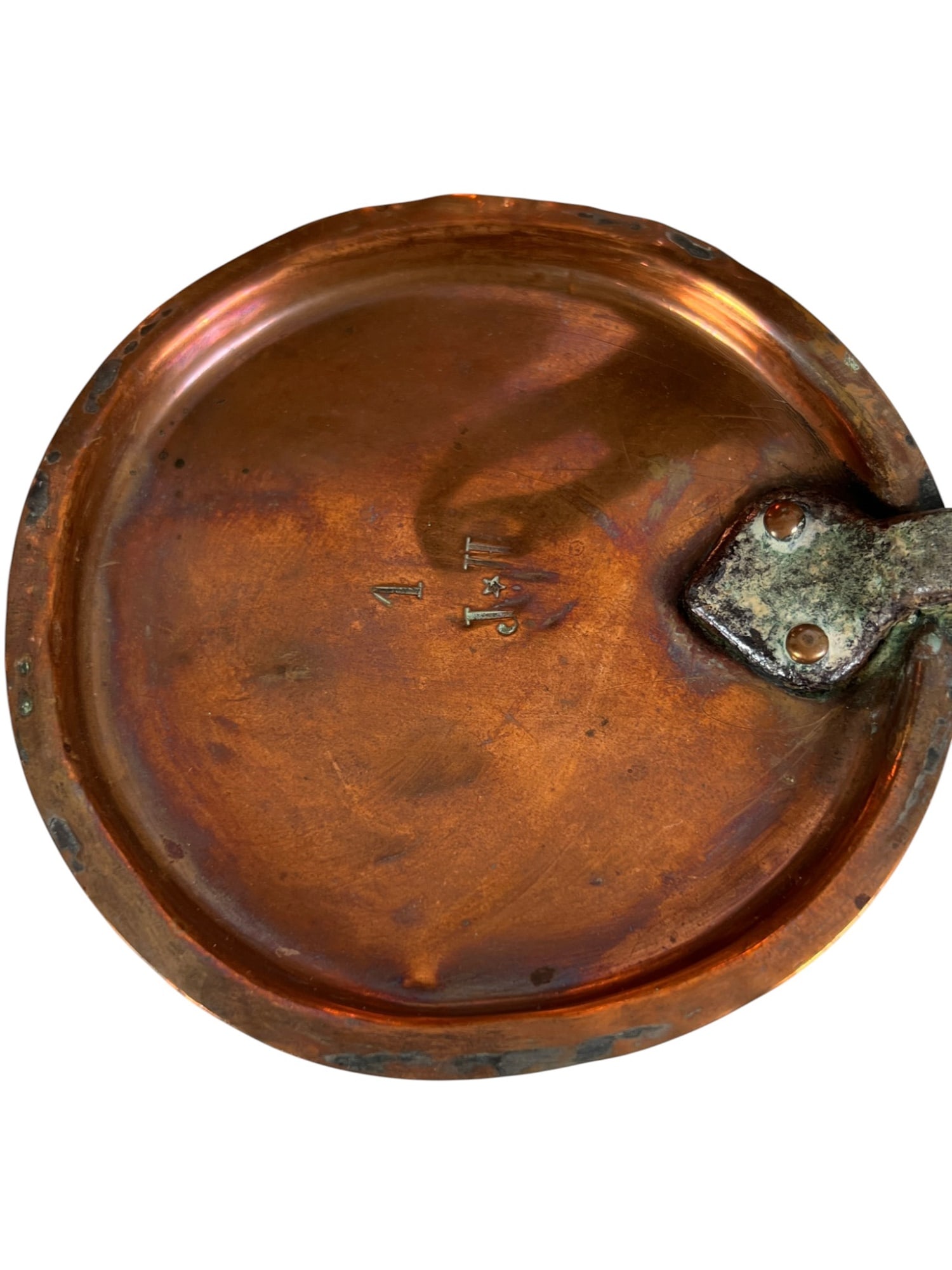 GROUPING MOSTLY (19thc) COPPER COOKWARE & LIDS - 10