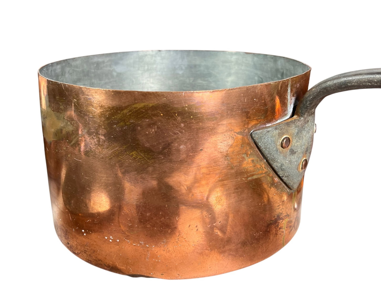GROUPING MOSTLY (19thc) COPPER COOKWARE & LIDS - 9