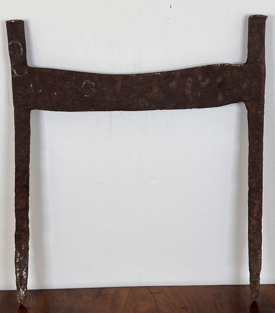(18th/19thc) WROUGHT IRON BOOT SCRAPER - 2