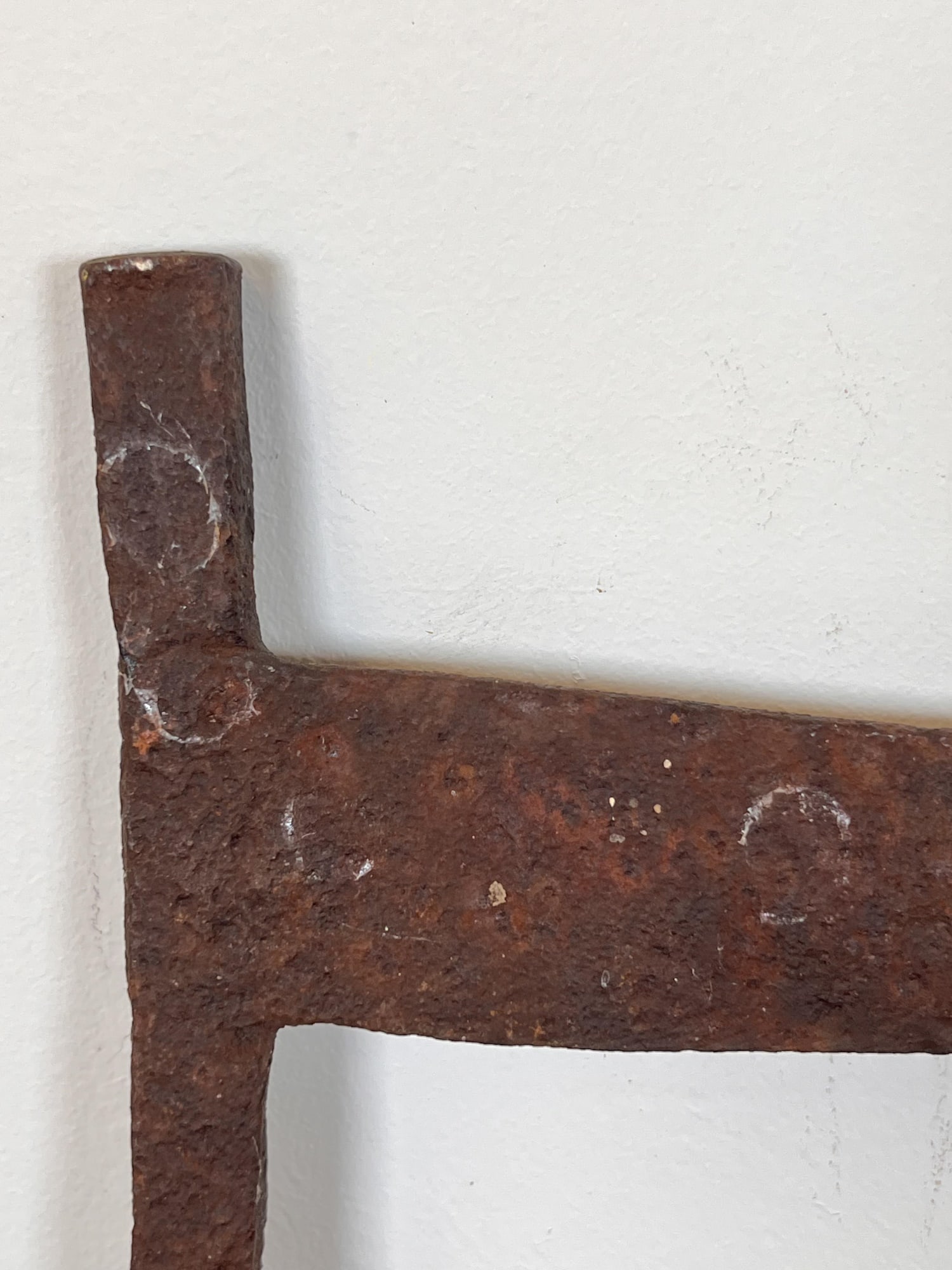 (18th/19thc) WROUGHT IRON BOOT SCRAPER - 3