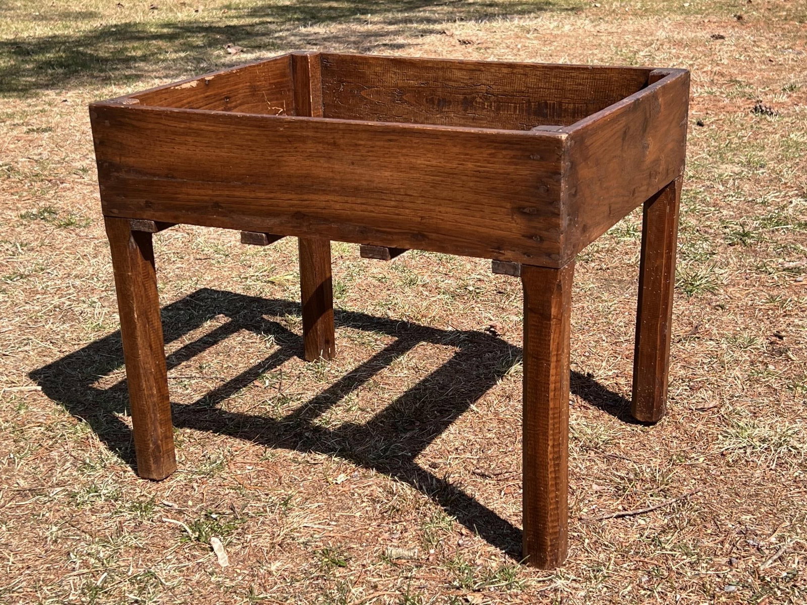 (19th c) FRENCH DRYING RACK CONVERTED INTO TABLE (1 of 7)