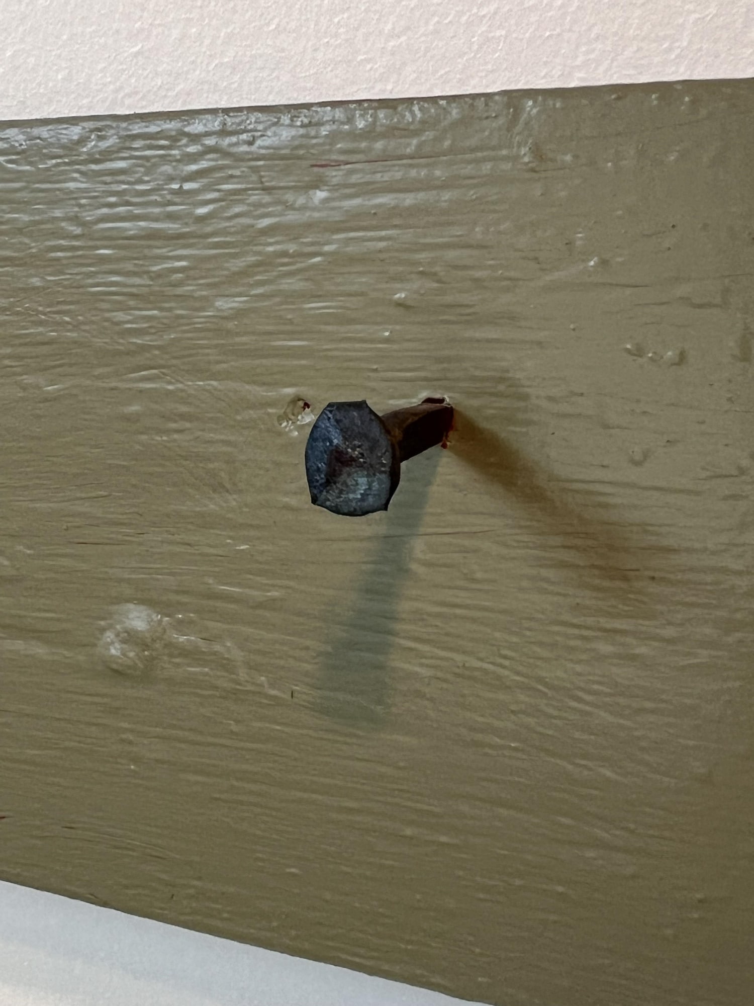 PAINTED HANGING WALL SHELF - 7