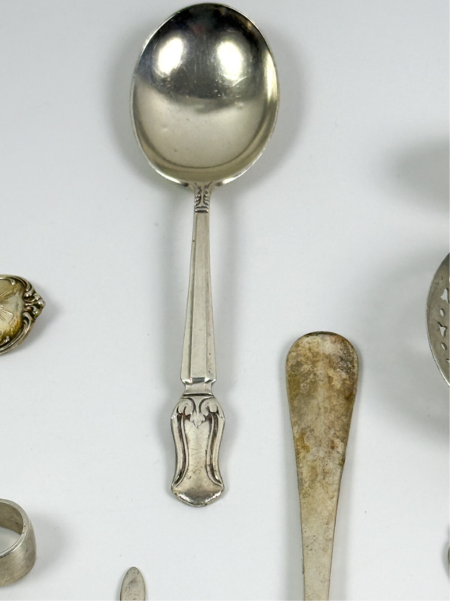 GENEROUS GROUPING STERLING SILVER FLATWARE - 9