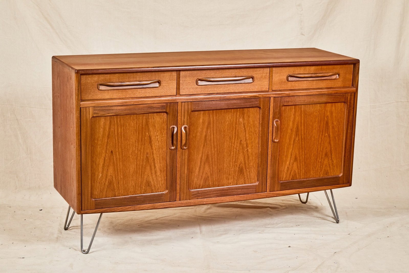 DIMINUTIVE G PLAN CREDENZA with CONTRASTING WOODS (1 of 7)