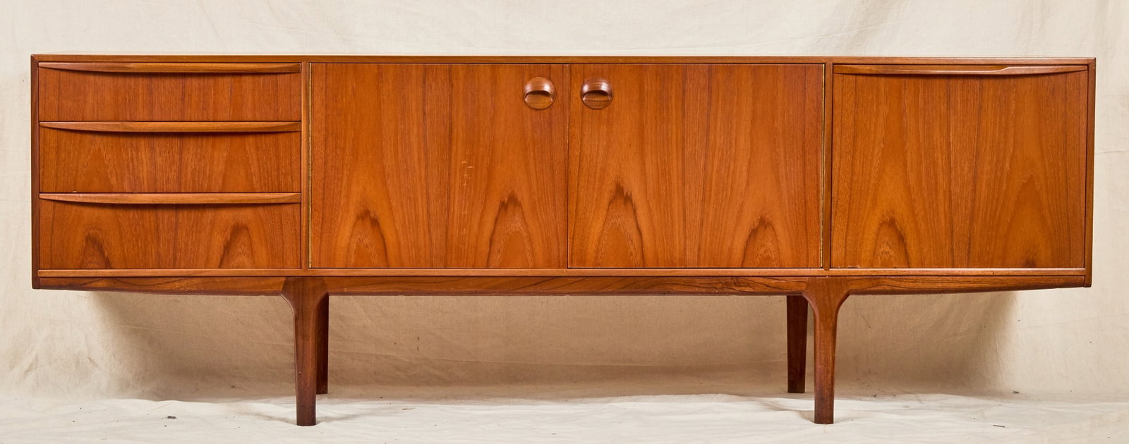 A.H. McINTOSH CREDENZA with FORMICA MIXING SHELF (1 of 8)