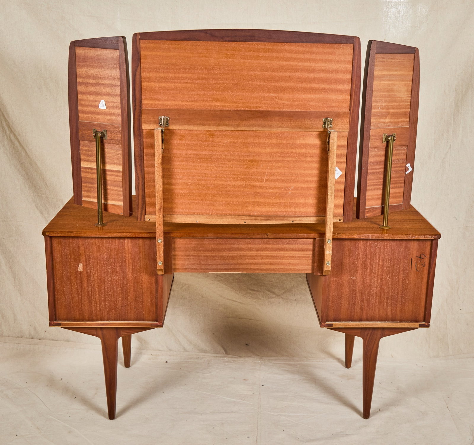 DANISH MODERN TEAK DRESSING TABLE - 9