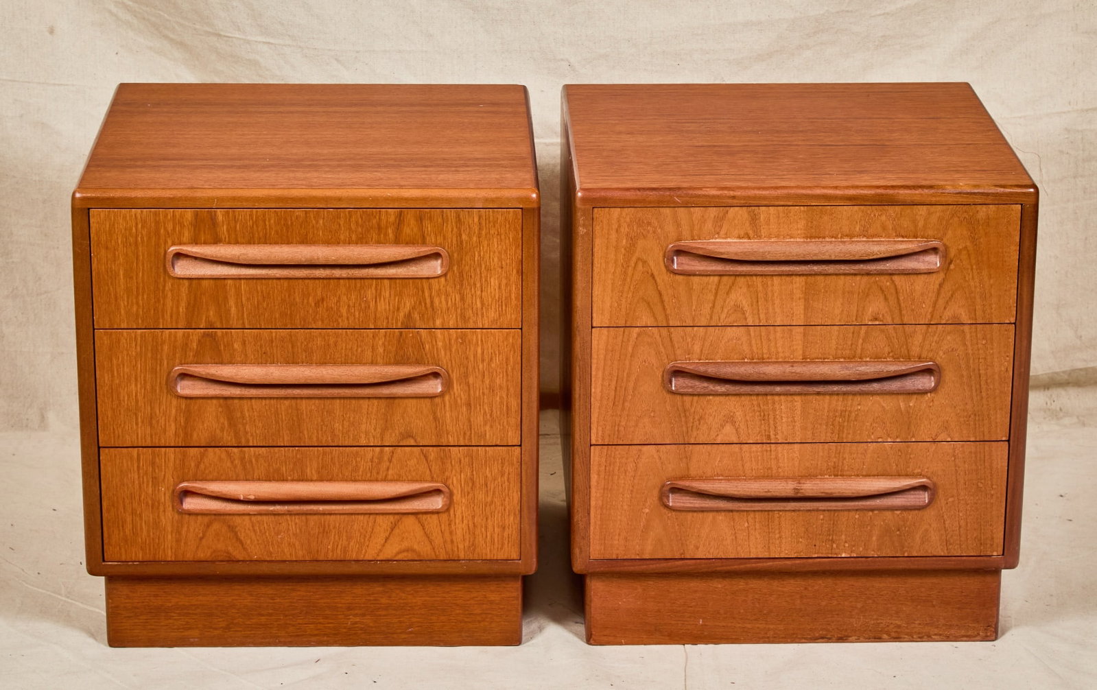 PAIR of G PLAN "FRESCO" TEAK END TABLES (1 of 9)