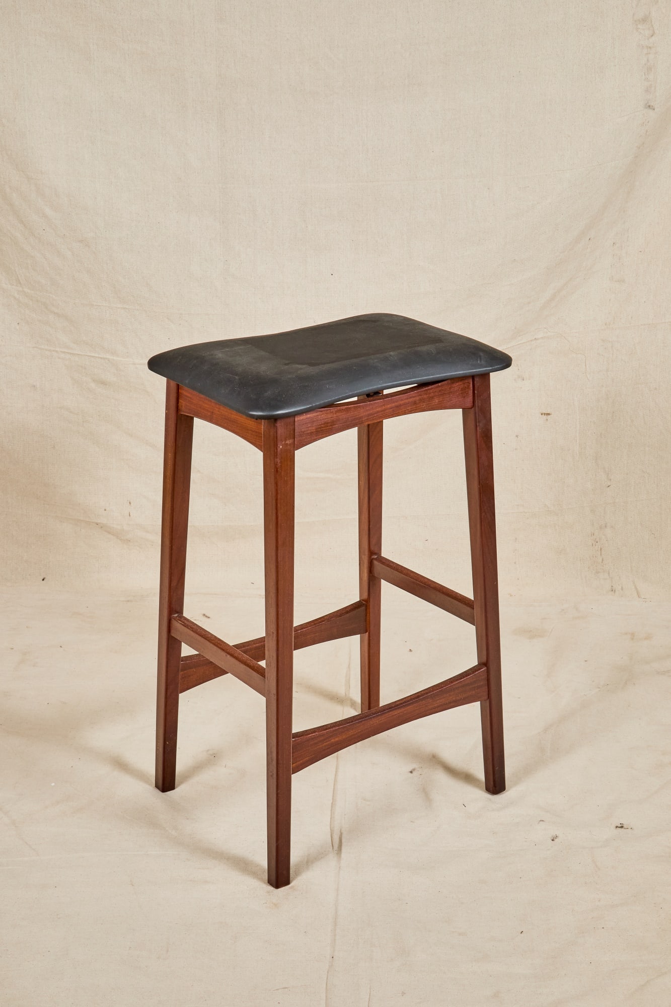 (3) DANISH MODERN BAR STOOLS - 3