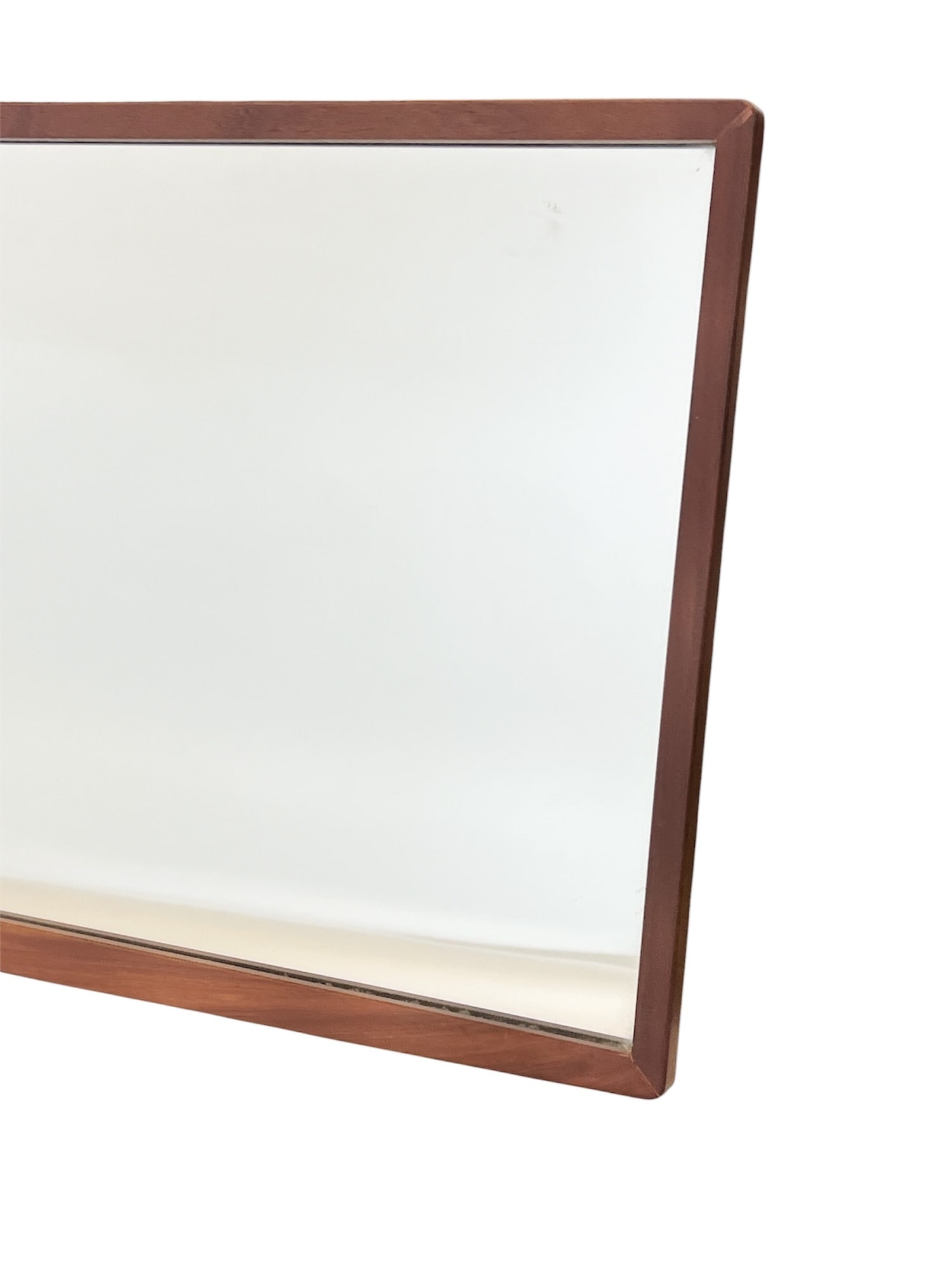 DANISH MODERN TEAK MIRROR - 2